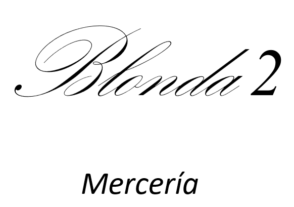 MERCERIA BLONDA II