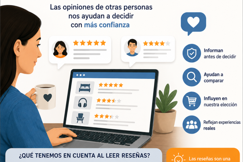¿CUÁNTO INFLUYEN LAS RESEÑAS DE INTERNET EN NUESTRAS COMPRAS?