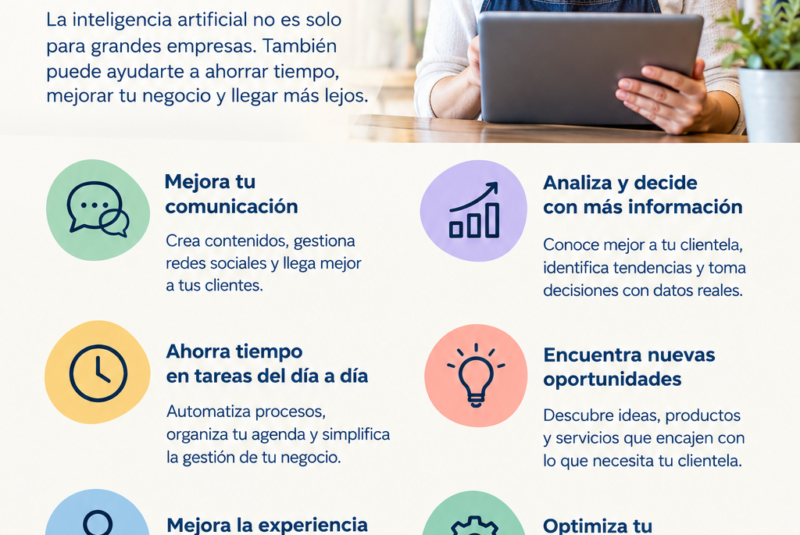 DESCUBRE QUÉ INTELIGENCIA ARTIFICIAL PUEDE AYUDAR MÁS A TU NEGOCIO